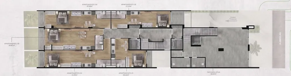 Kitnet-Studio, 42 m² - Foto 6