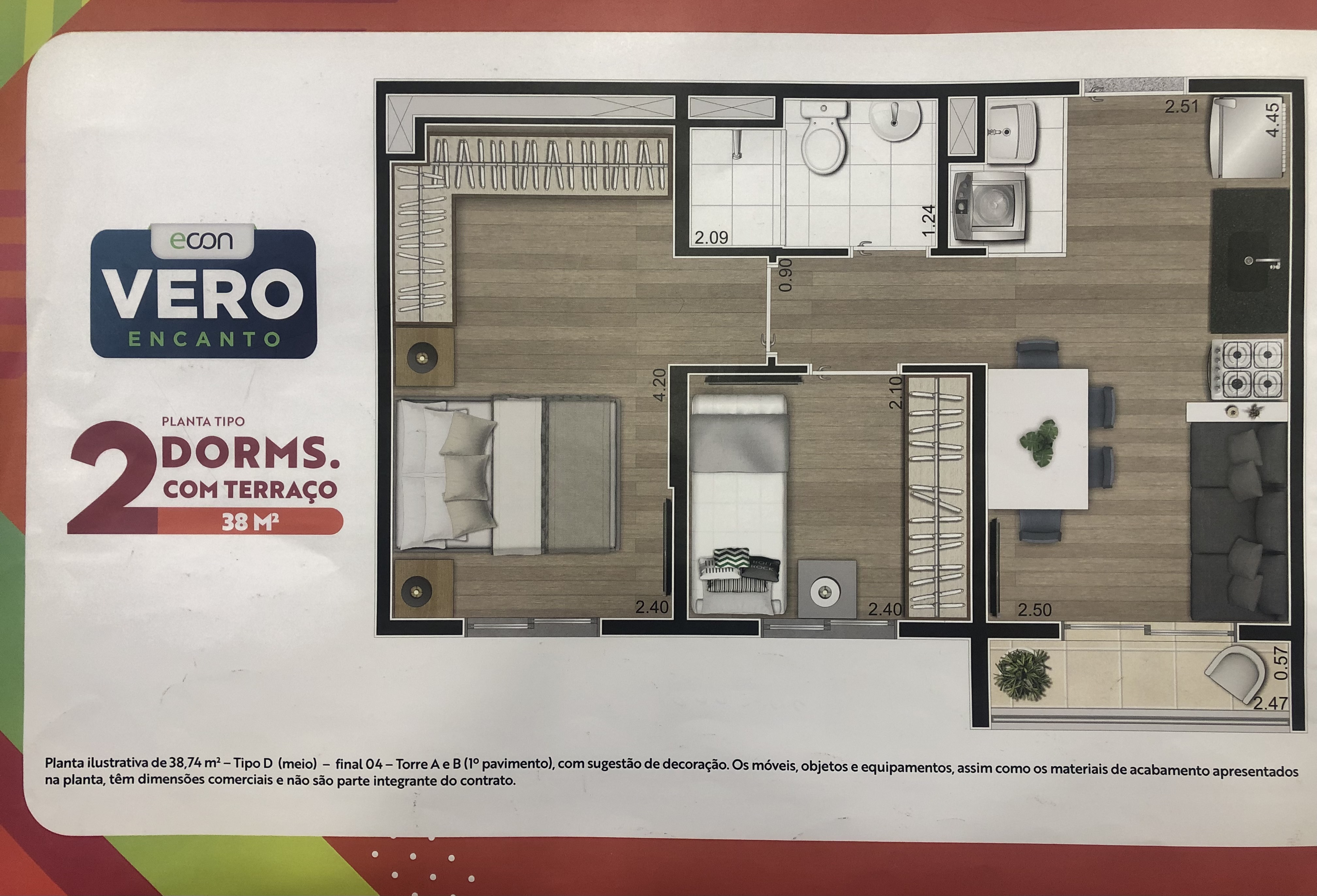 Apartamento, 1 quarto, 26 m² - Foto 2