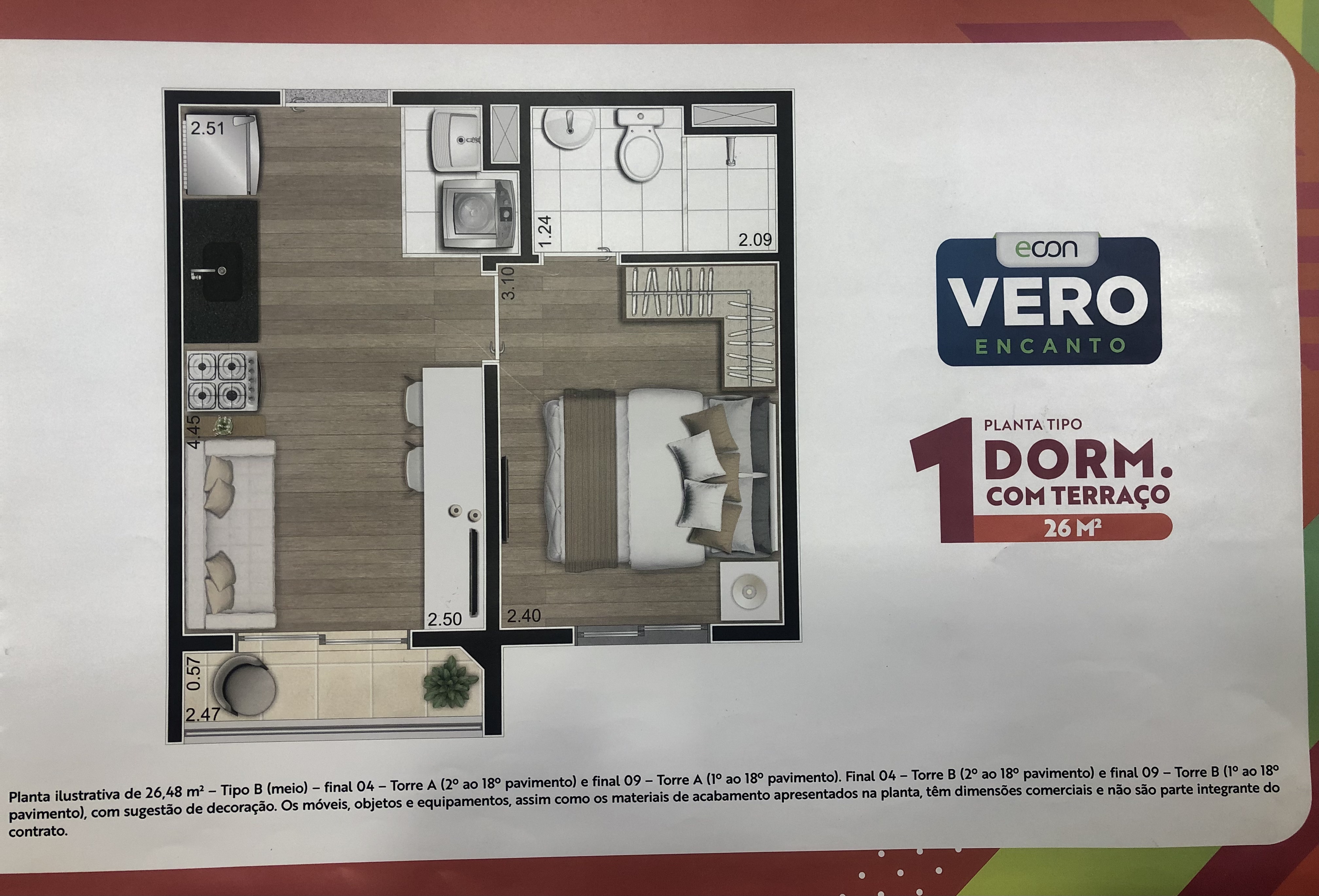 Apartamento, 1 quarto, 26 m² - Foto 15