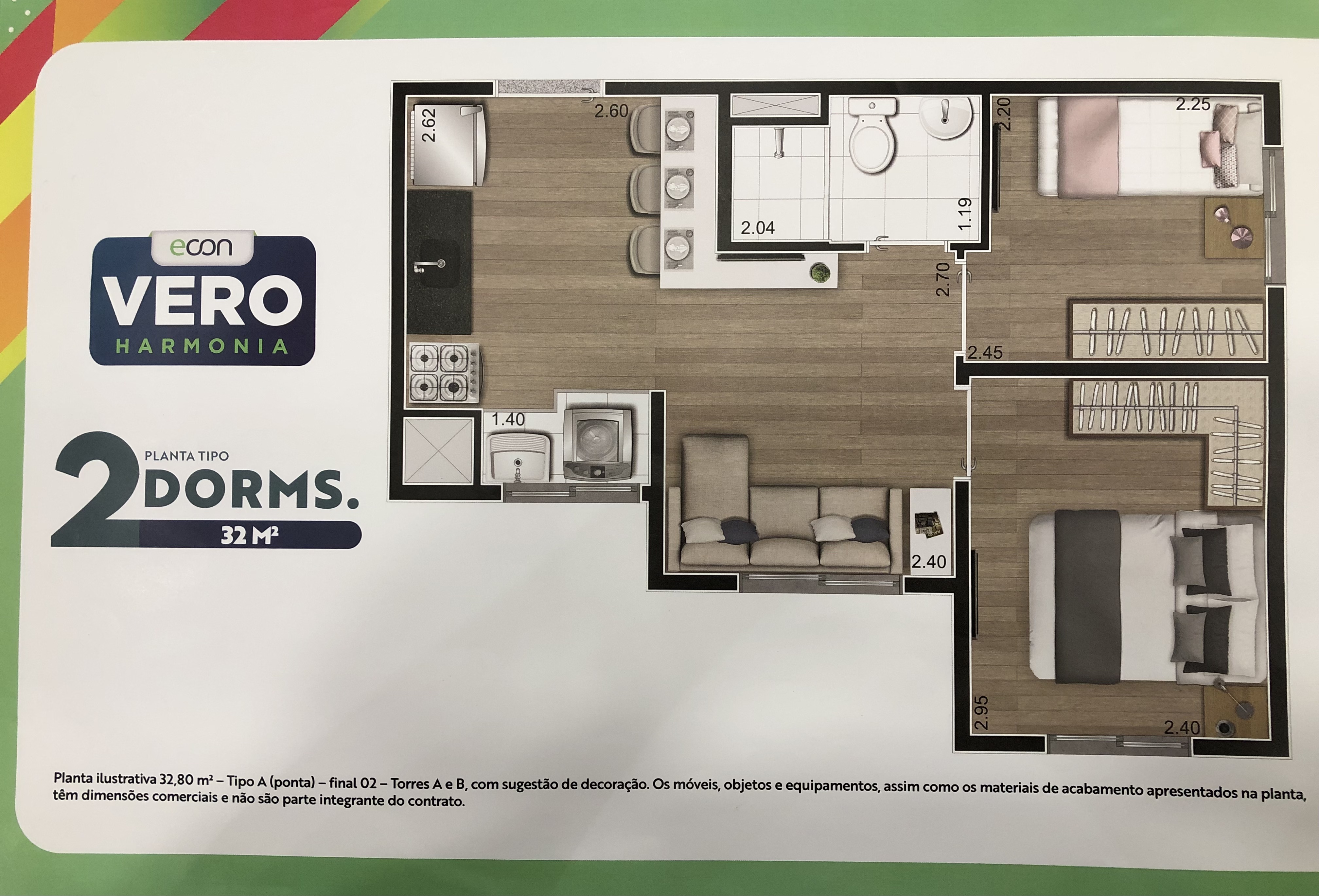 Apartamento à venda com 2 quartos, 37m² - Foto 7