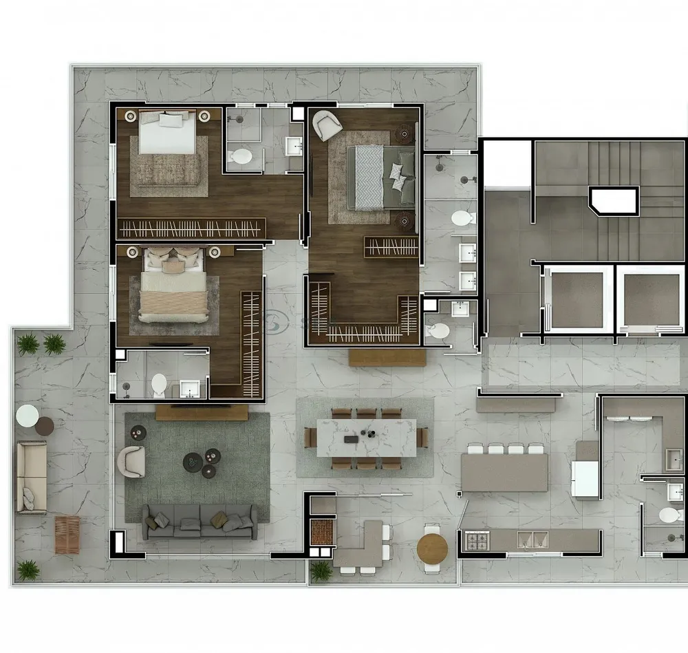 Apartamento, 4 quartos, 137 m² - Foto 6