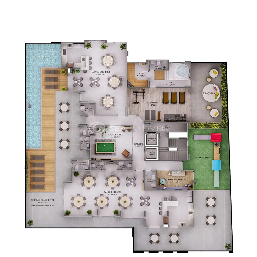 Apartamento, 2 quartos, 74 m² - Foto 16