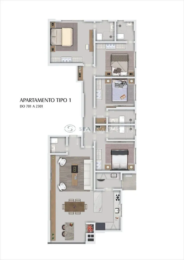Apartamento, 4 quartos, 135 m² - Foto 11