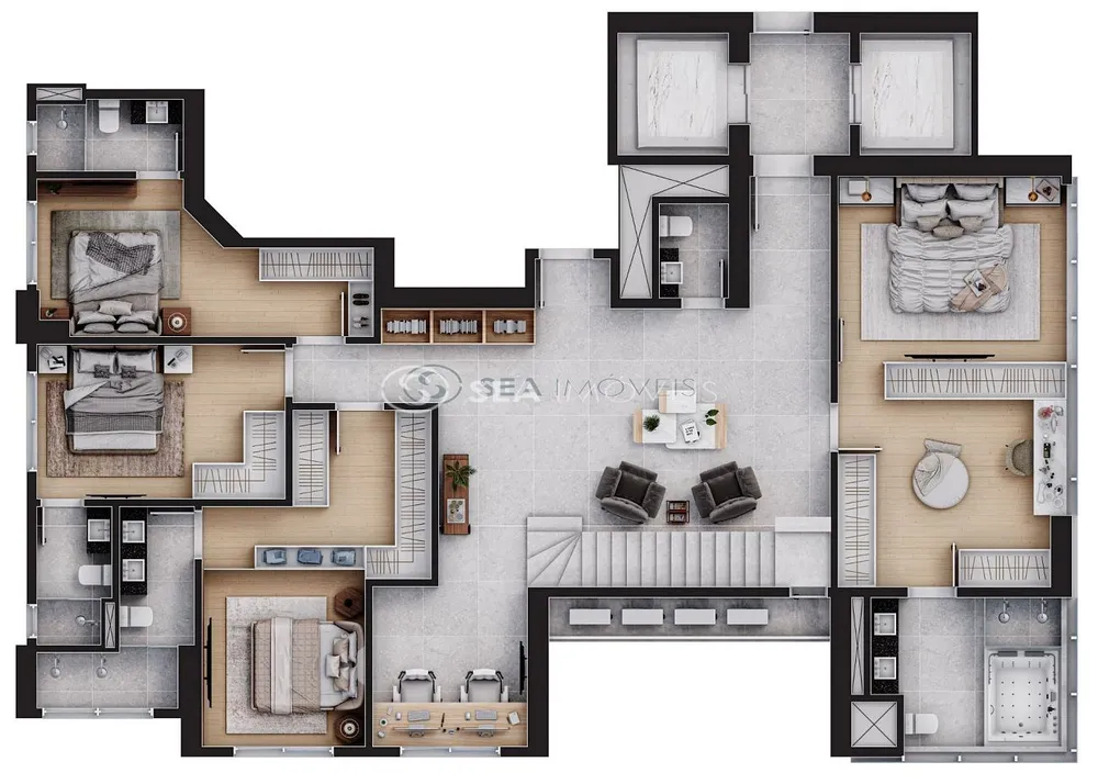 Apartamento, 4 quartos, 181 m² - Foto 10