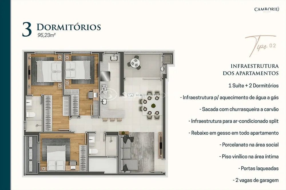 Apartamento, 2 quartos, 72 m² - Foto 13