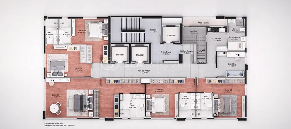 Apartamento, 4 quartos, 238 m² - Foto 19