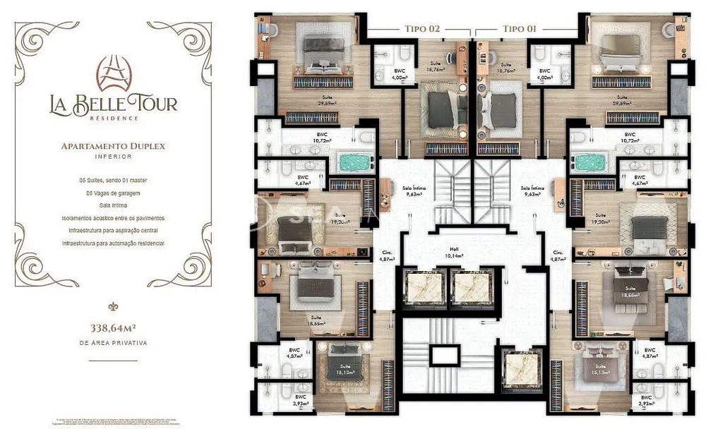 Apartamento, 4 quartos, 169 m² - Foto 16