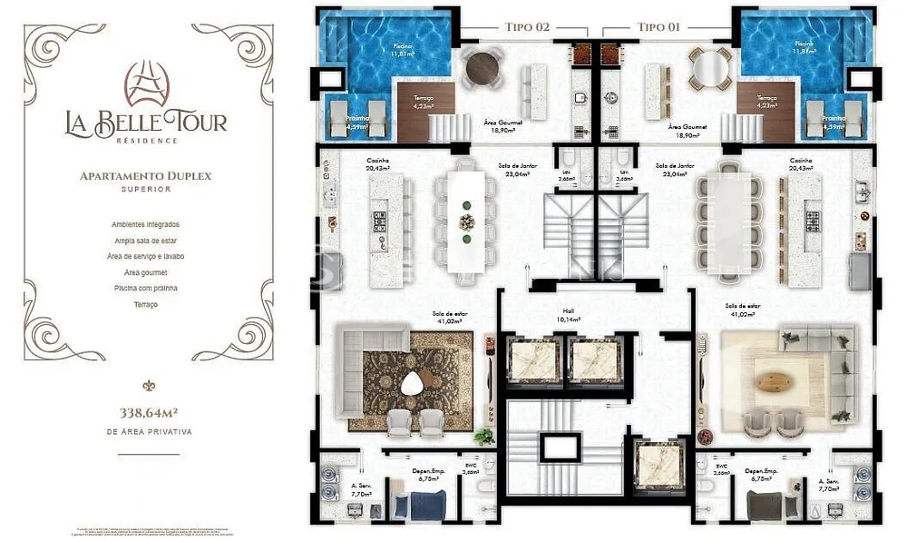 Apartamento, 4 quartos, 169 m² - Foto 17