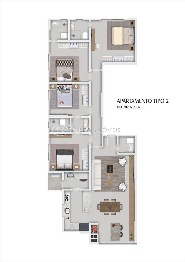 Apartamento, 4 quartos, 135 m² - Foto 13