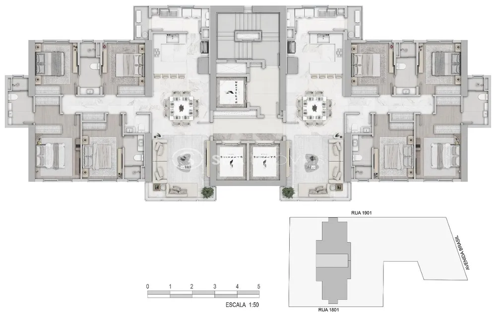 Apartamento, 4 quartos, 146 m² - Foto 19