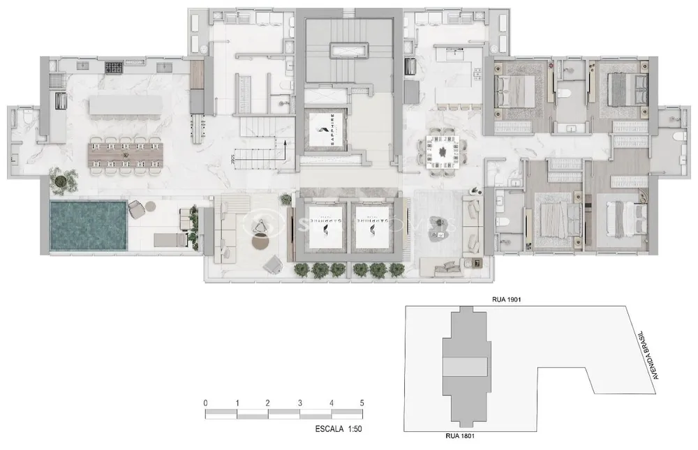 Apartamento, 4 quartos, 146 m² - Foto 8