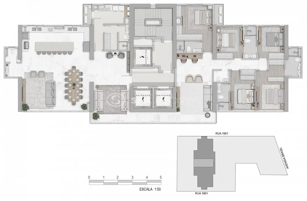 Apartamento, 4 quartos, 146 m² - Foto 6
