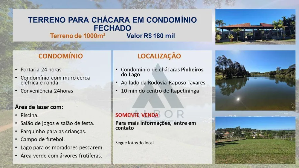 Loteamento e Condomínio, 1000 m² - Foto 5