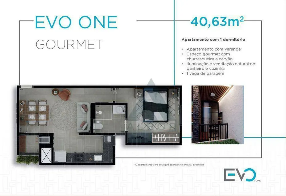Apartamento, 1 quarto, 40 m² - Foto 8