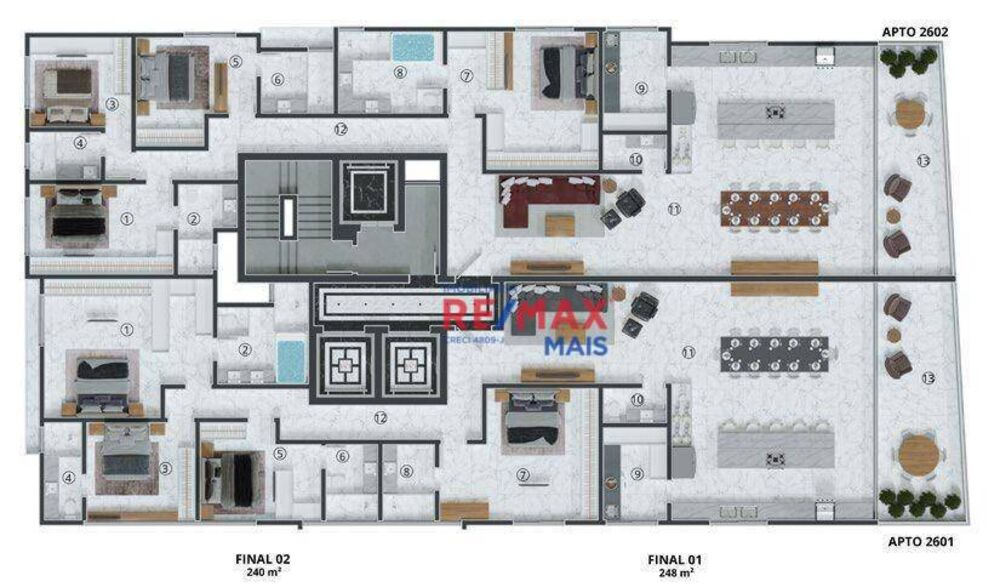 Apartamento, 267 m² - Foto 12
