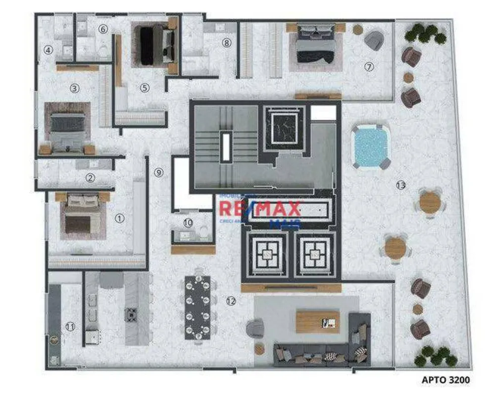 Apartamento, 267 m² - Foto 1