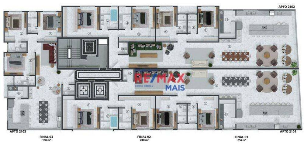 Apartamento, 267 m² - Foto 9