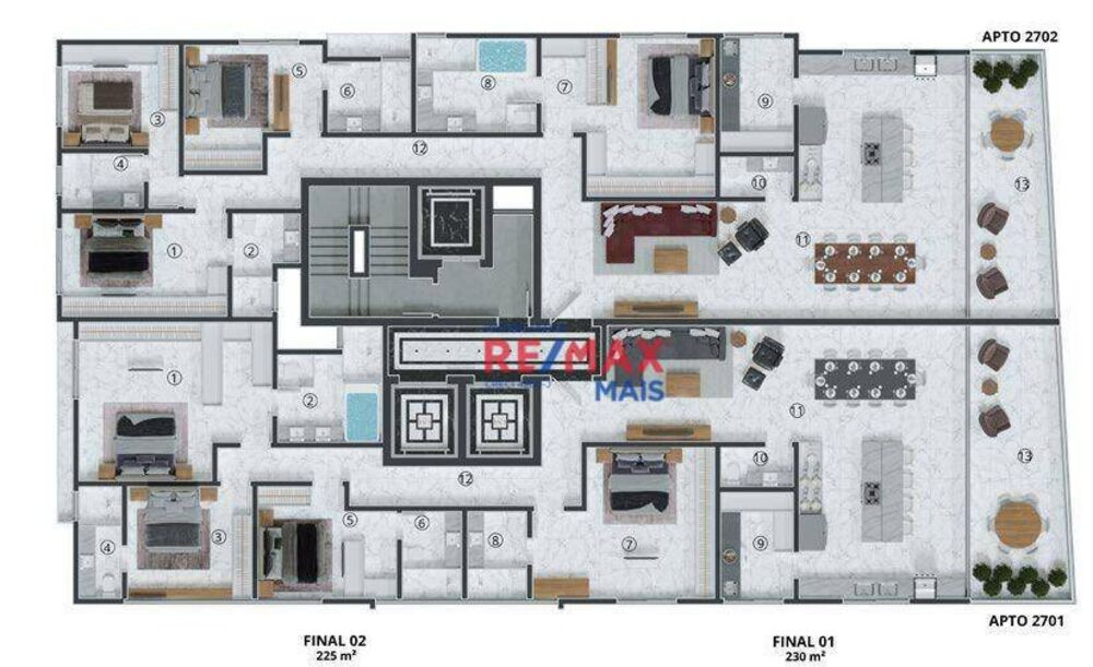 Apartamento, 267 m² - Foto 10