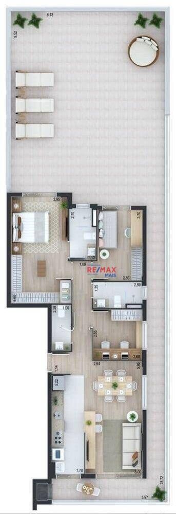 Apartamento à venda com 3 quartos, 100m² - Foto 19