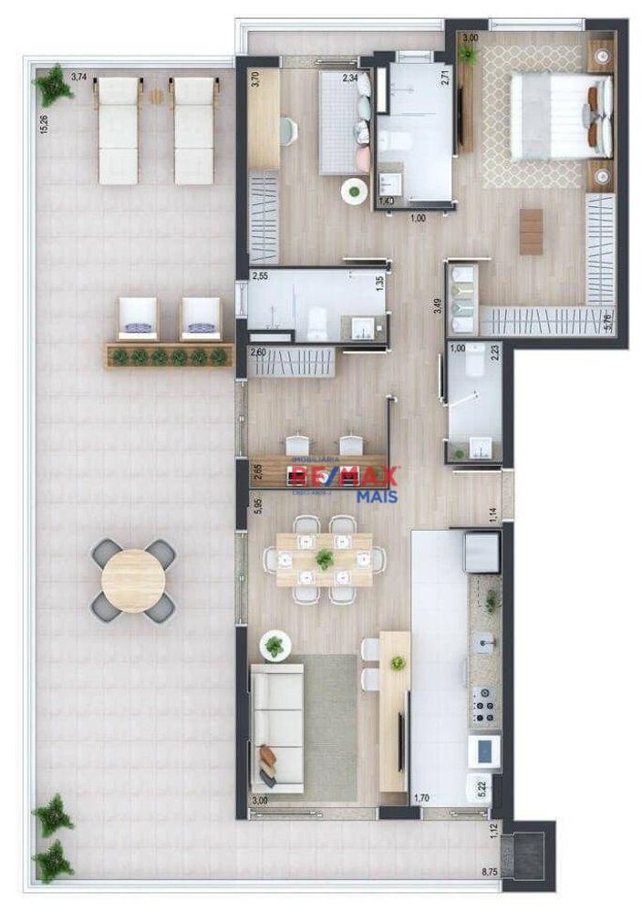 Apartamento à venda com 3 quartos, 100m² - Foto 18