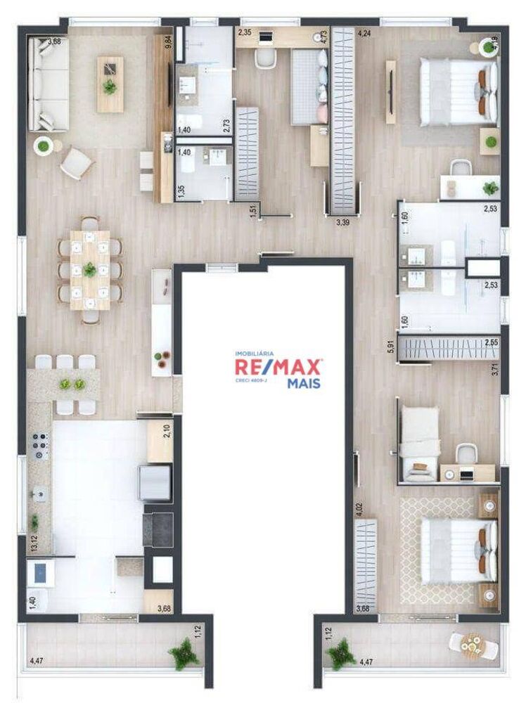Apartamento à venda com 3 quartos, 100m² - Foto 16