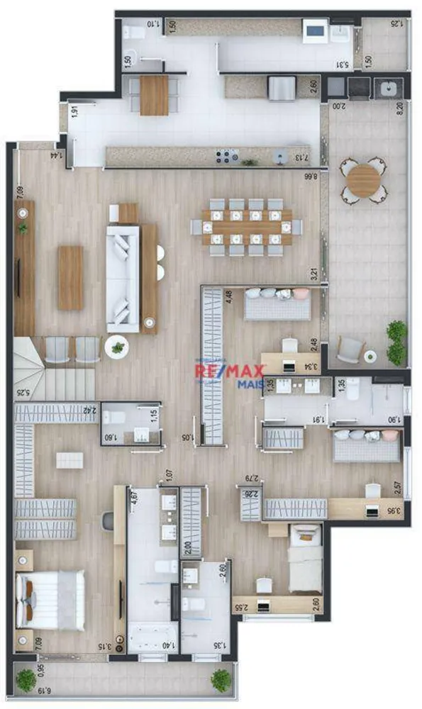 Apartamento, 3 quartos, 170 m² - Foto 13