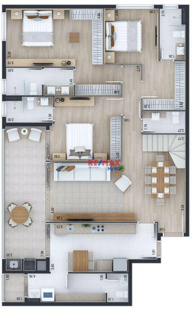 Apartamento, 3 quartos, 170 m² - Foto 16