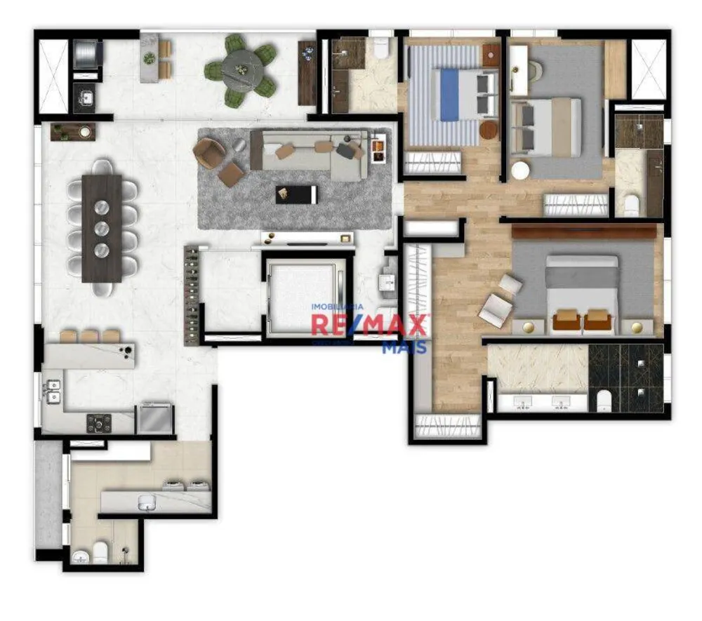 Apartamento, 3 quartos, 162 m² - Foto 21
