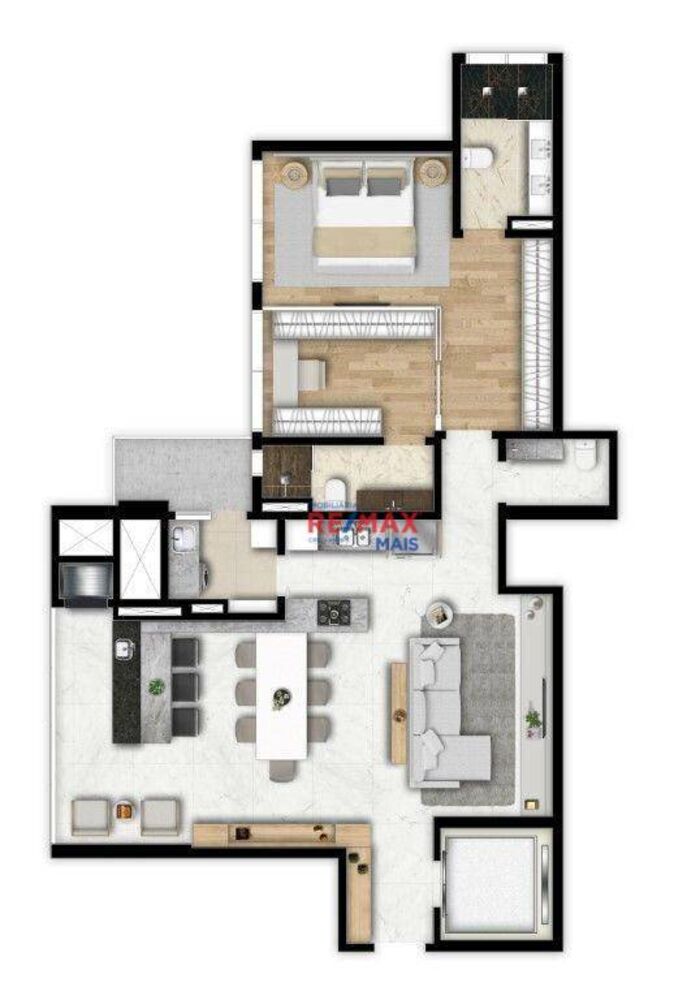 Apartamento à venda com 3 quartos, 159m² - Foto 9
