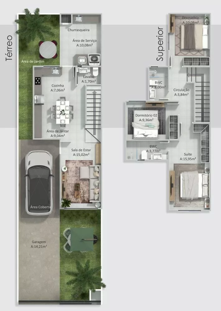 Apartamento à venda com 3 quartos, 141m² - Foto 4