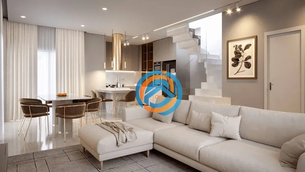 Sobrado, 3 quartos, 133 m² - Foto 1