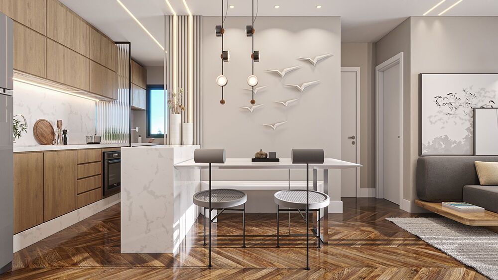 Apartamento à venda com 2 quartos, 50m² - Foto 2
