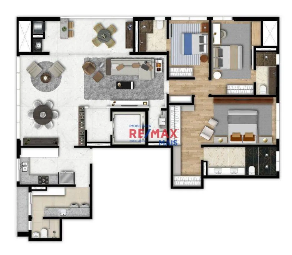 Apartamento, 3 quartos, 161 m² - Foto 8