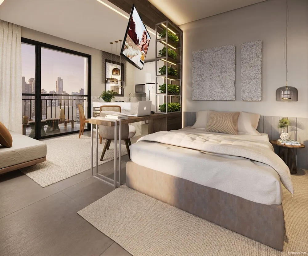 Apartamento, 1 quarto, 53 m² - Foto 2