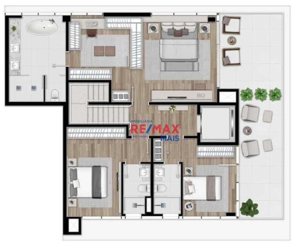 Apartamento, 3 quartos, 190 m² - Foto 4