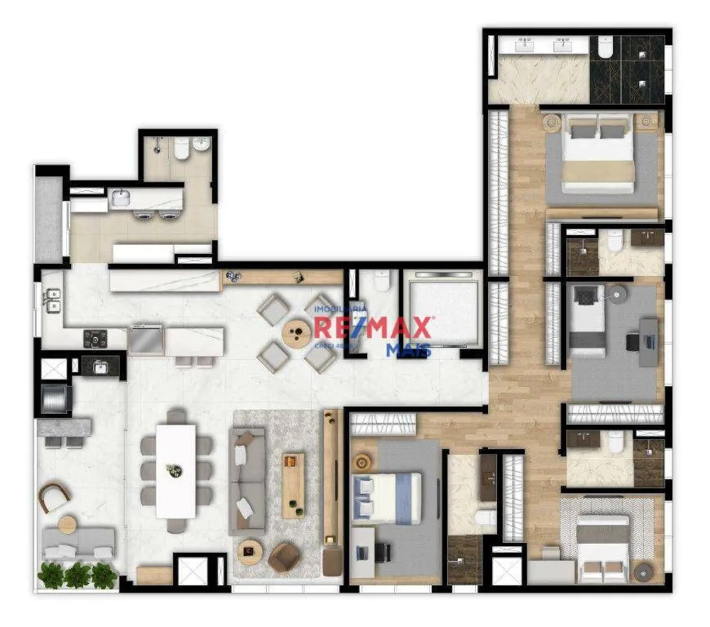 Apartamento, 2 quartos, 126 m² - Foto 4
