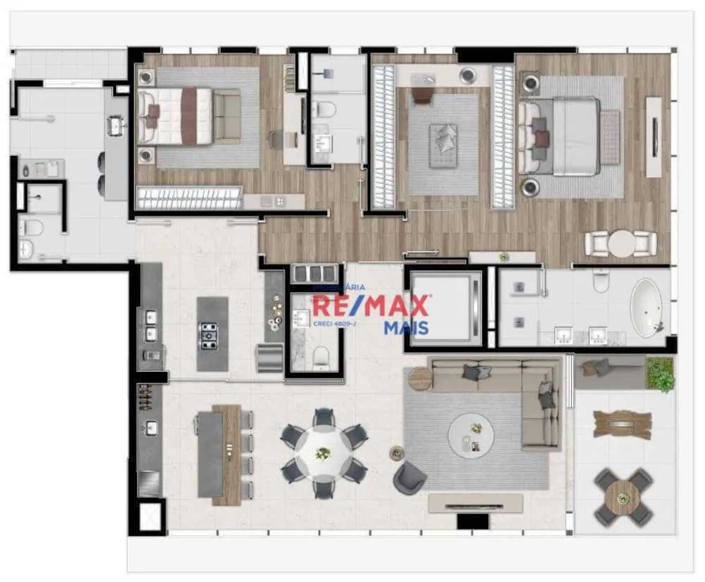 Apartamento, 3 quartos, 190 m² - Foto 14