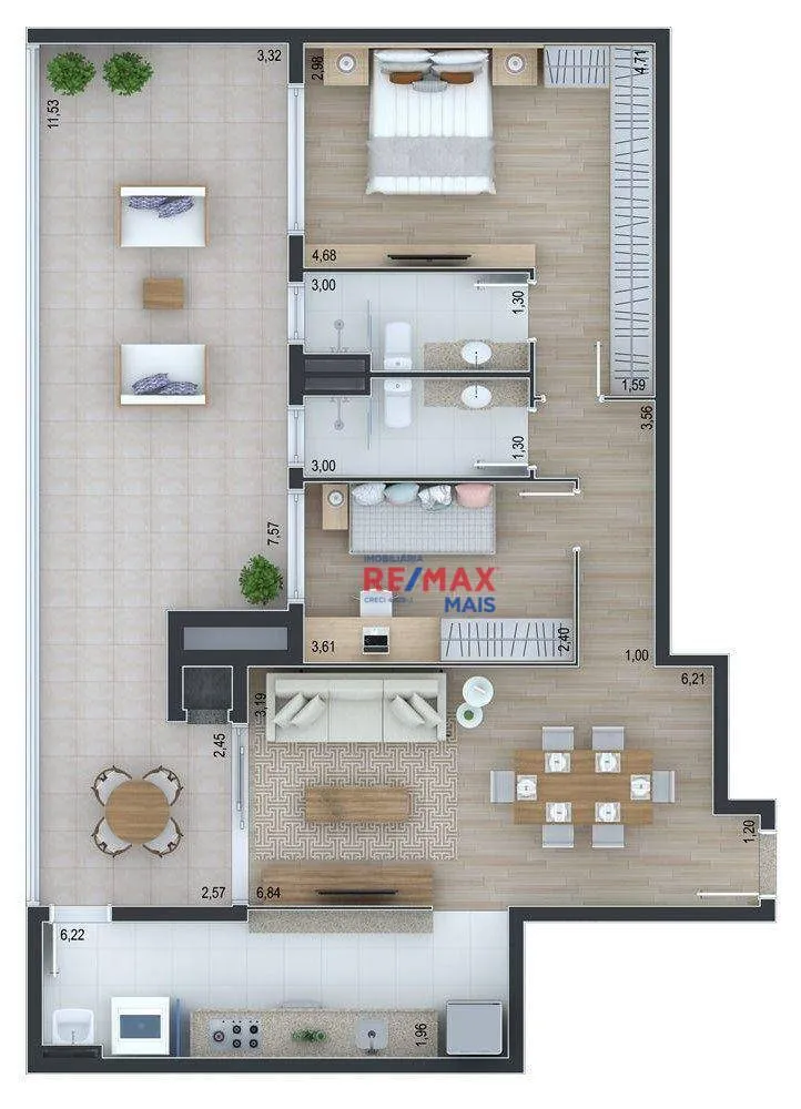 Apartamento, 2 quartos, 94 m² - Foto 4