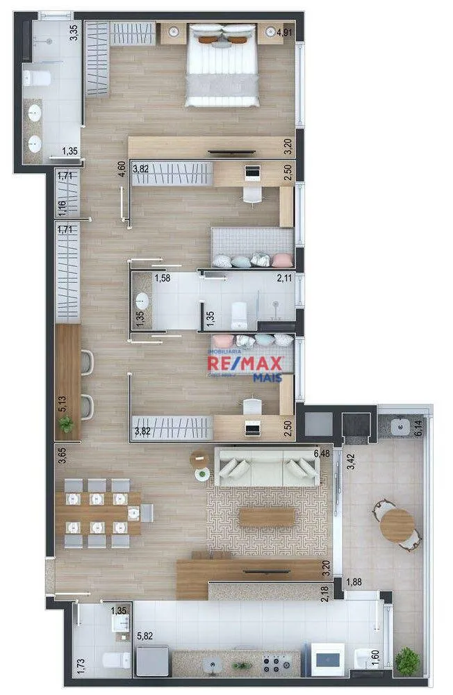 Apartamento, 2 quartos, 94 m² - Foto 11