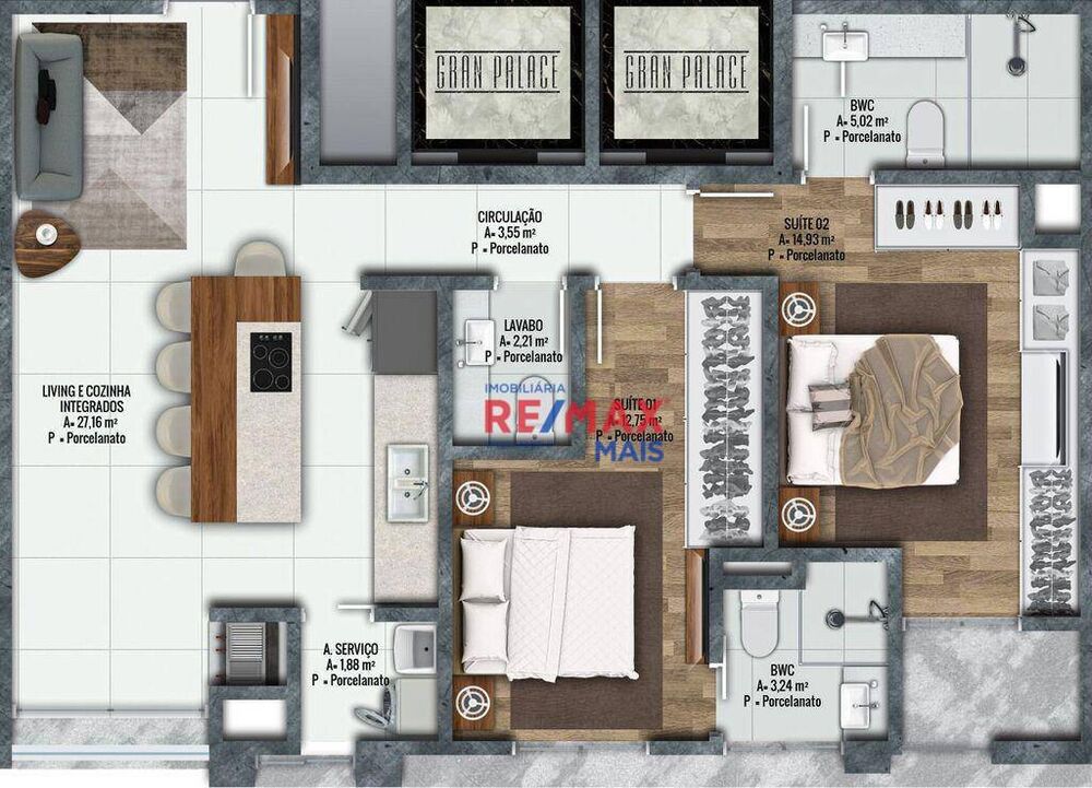 Apartamento, 125 m² - Foto 1