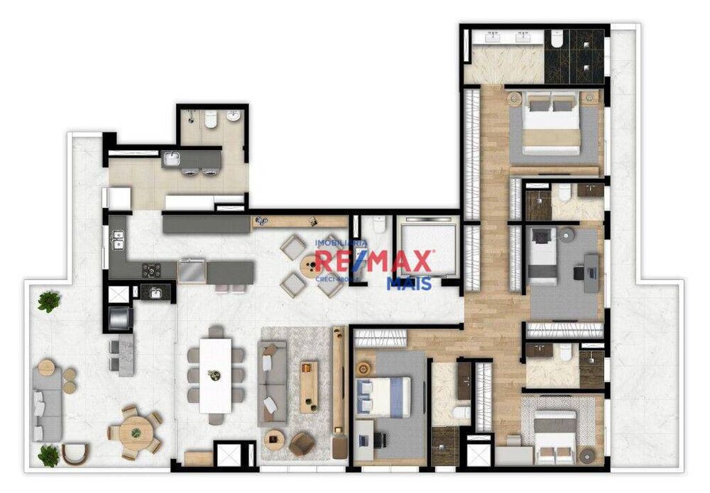 Apartamento, 3 quartos, 161 m² - Foto 11