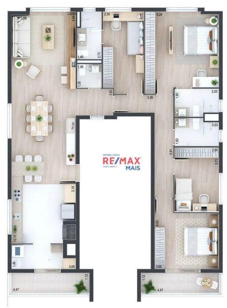 Apartamento, 3 quartos, 99 m² - Foto 11