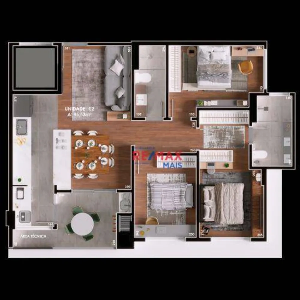 Apartamento, 3 quartos, 88 m² - Foto 9