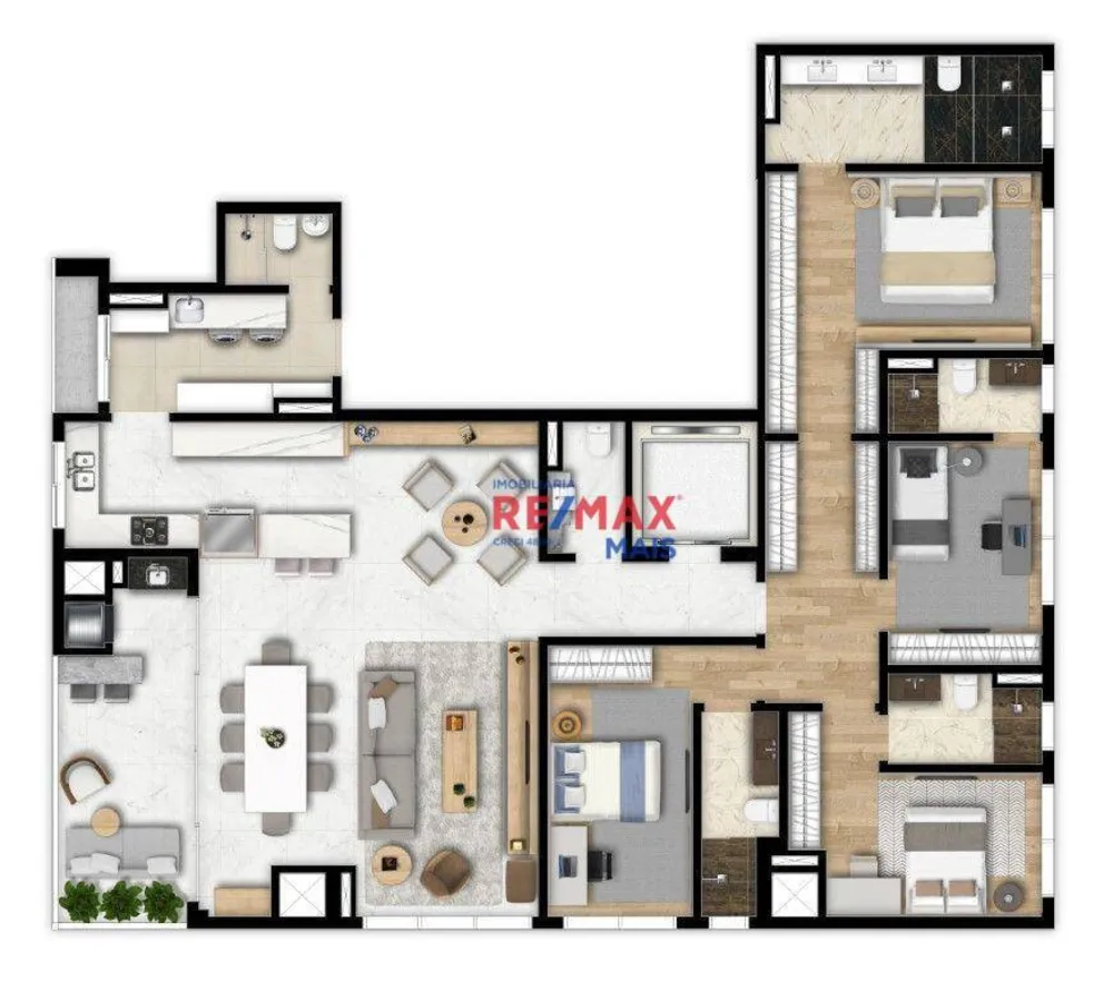 Apartamento, 3 quartos, 315 m² - Foto 11