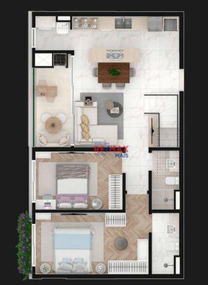 Apartamento, 2 quartos, 80 m² - Foto 12