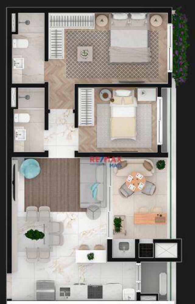 Apartamento, 2 quartos, 80 m² - Foto 10