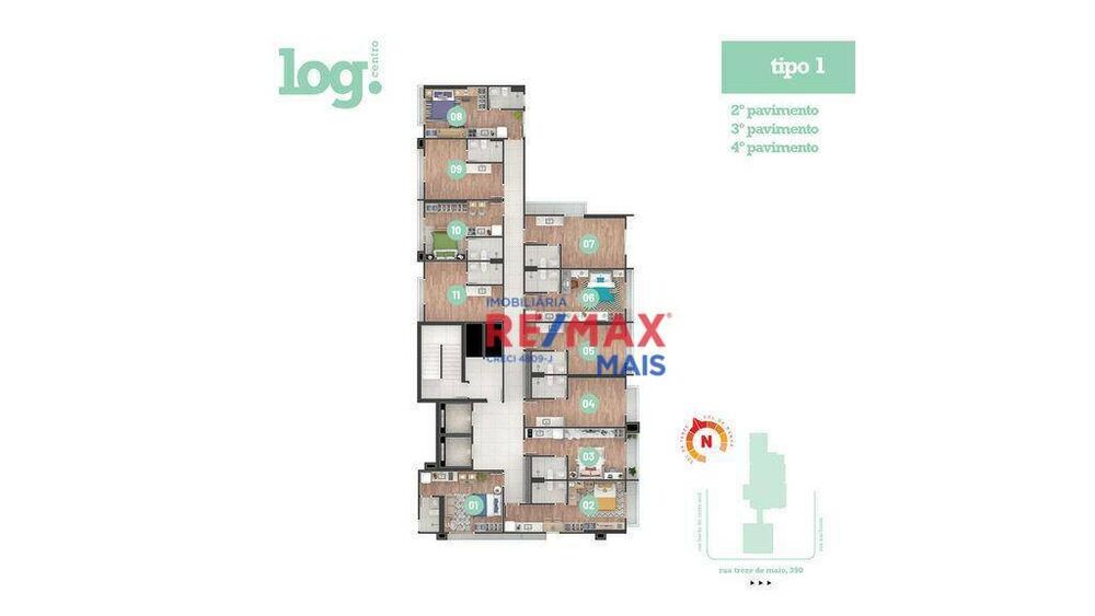 Kitnet e Studio à venda com 1 quarto, 22m² - Foto 12