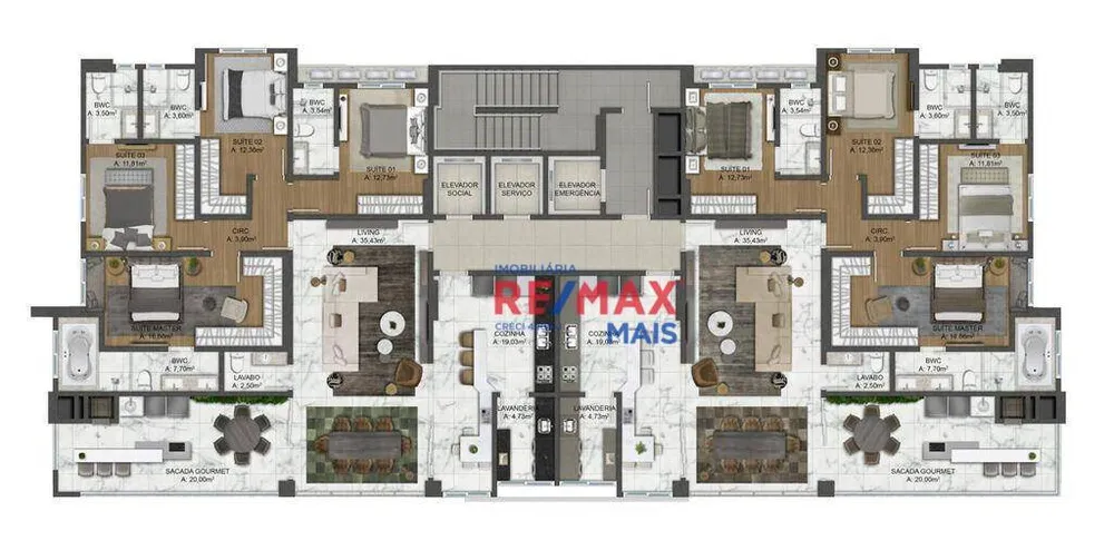 Apartamento, 4 quartos, 179 m² - Foto 15