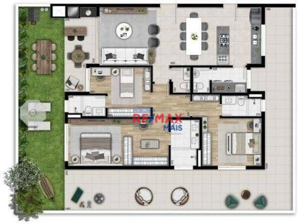 Apartamento, 3 quartos, 139 m² - Foto 3