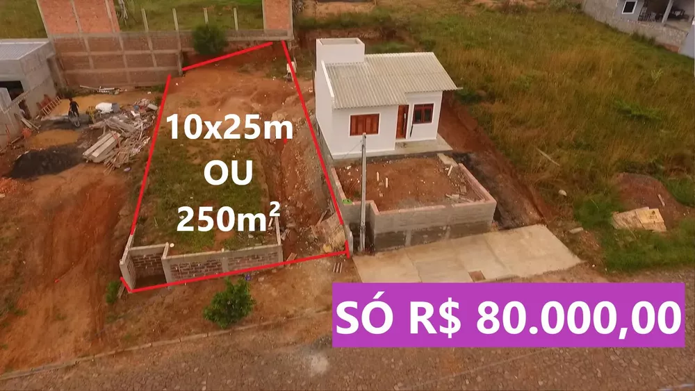 Terreno à venda, 250m² - Foto 1